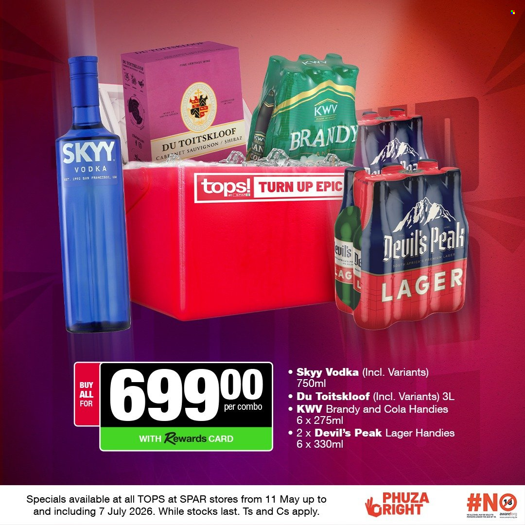 TOPS at SPAR specials - 11/05/2026 - 07/07/2026. Page 10