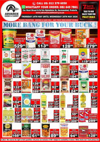 Advance Cash & Carry catalogue  - 14/05/2026 - 20/05/2026.