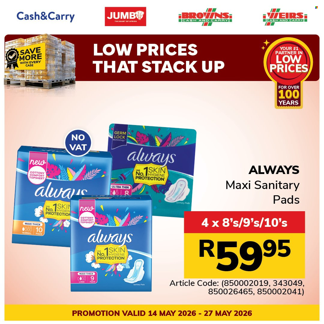Jumbo Cash & Carry specials - 14/05/2026 - 27/05/2026. Page 18
