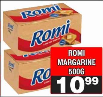 ROMI MARGARINE 500G