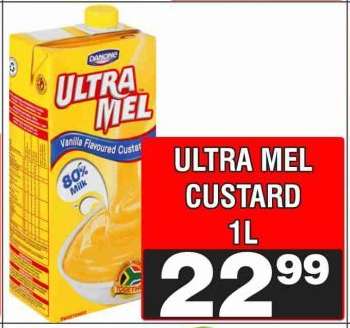 Ultra Mel Custard 1L