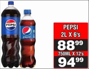 PEPSI 2L X 6's