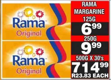 Rama Margarine 125G