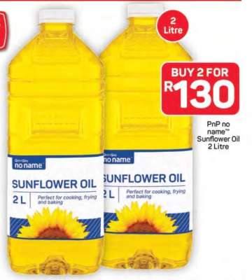 PnP no name Sunflower Oil 2 Litre