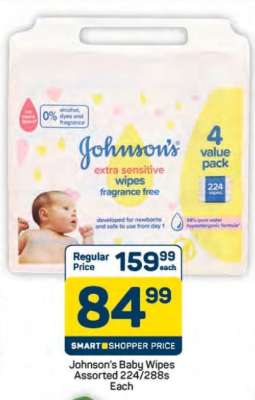Johnson's Baby Wipes