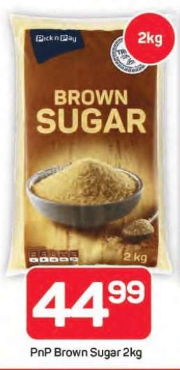 PnP Brown Sugar 2kg