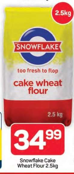 Snowflake Cake Wheat Flour 2.5kg