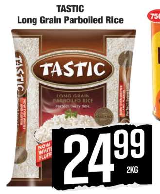 Tastic Long Grain Parboiled Rice