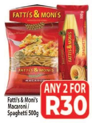 Fatti's & Moni's Macaroni/Spaghetti 500g