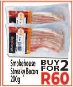 Smokehouse Streaky Bacon 200g