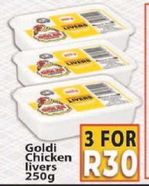 Goldi Chicken livers 250g