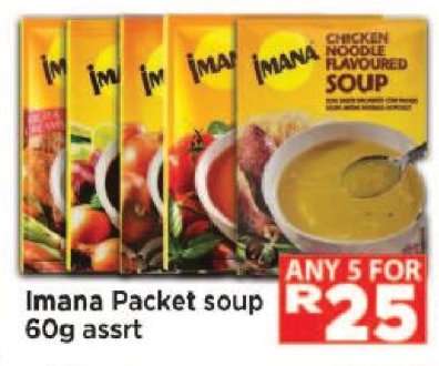 Imana Packet soup 60g assrt