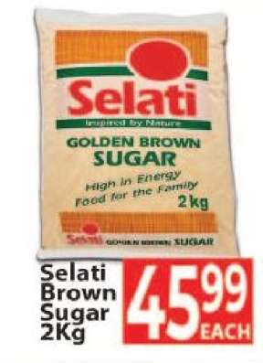 Selati Brown Sugar-2Kg