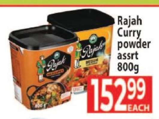 Rajah Curry powder assrt 800g