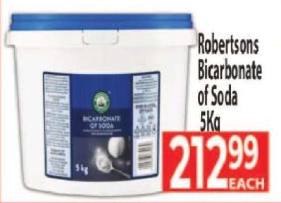 Robertsons Bicarbonate of Soda 5Kg