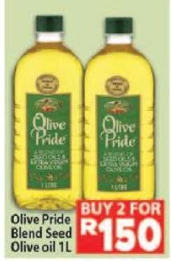 Olive Pride Blend Seed Olive oil 1L
