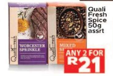 Quali Fresh Spice 50g assrt