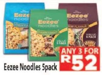 EEZEE NOODLES 5 PACK