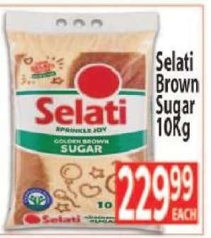 SELATI BROWN SUGAR 10kg