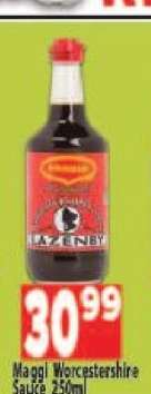 Maggi Worcestershire Sauce 250ml