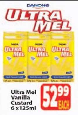 Ultra Mel Vanilla Custard