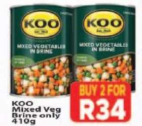 KOO Mixed Veg Brine