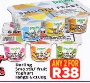 Darling Smooth/Fruit Yoghurt