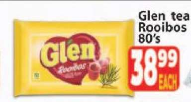 Glen tea Rooibos 80's