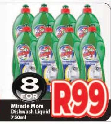 Miracle Mom Dishwash Liquid 750ml