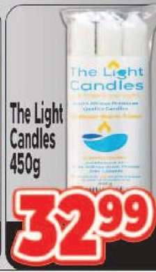 The Light Candles 450g