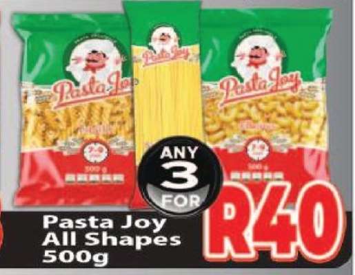 Pasta Joy All Shapes 500g