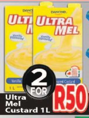 Ultra Mel Custard 1L