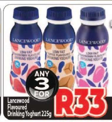 Lancewood Flavoured Drinking Yoghurt 225g