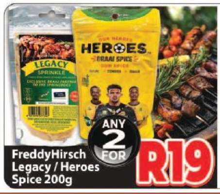 FreddyHirsch Legacy / Heroes Spice 200g