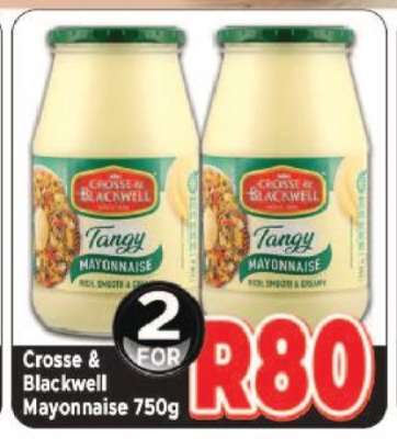 Crosse & Blackwell Mayonnaise 750g