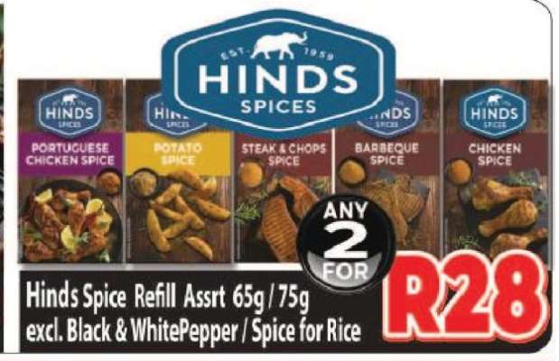 HINDS Spice Refill Assrt 65g/75g