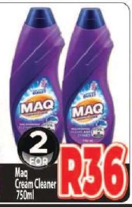 Maq Cream Cleaner 750ml