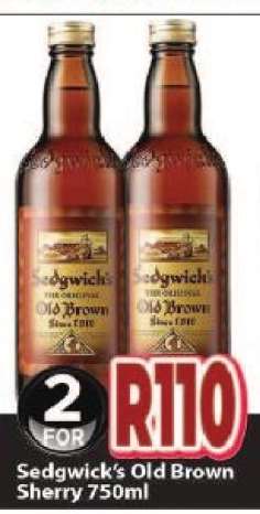 Sedgwick's Old Brown Sherry 750ml