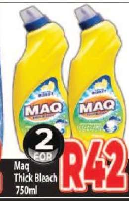 Maq Thick Bleach 750ml