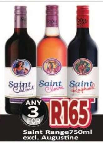 Saint Range 750ml excl. Augustine