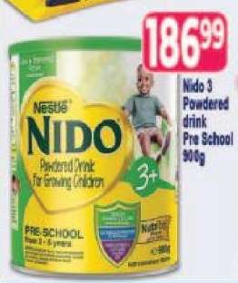 Nido 3 Powdered drink Pre School 900g