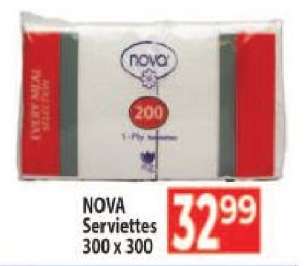 NOVA Serviettes 300 x 300