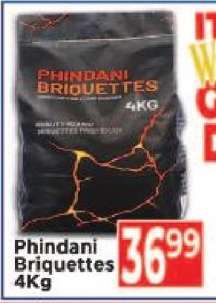 Phindani Briquettes 4Kg