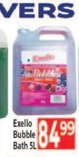 Exello Bubble Bath 5L