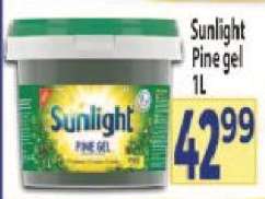 SUNLIGHT PINE GEL 1ℓ