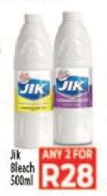 Jik Bleach 500ml