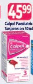 Calpol Paediatric Suspension-50ml