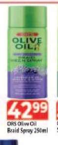 ORS Olive Oil Braid Spray 250 ml