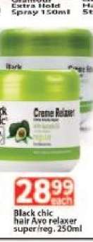 Black chic hair Avo relaxer super/reg. 250ml