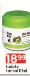 BLACK CHIC HAIR FOOD 125ML